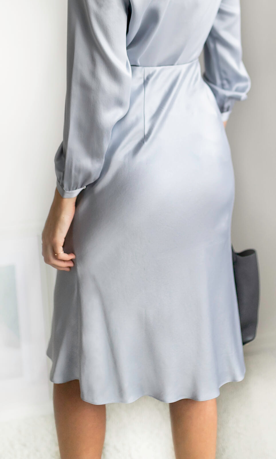 Alessa Silk Skirt