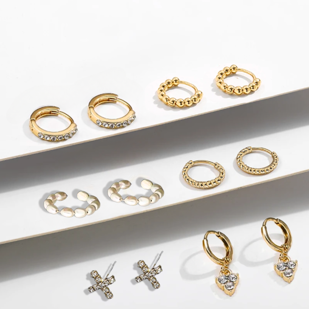 Dixie Dainty Earrings Set of 6