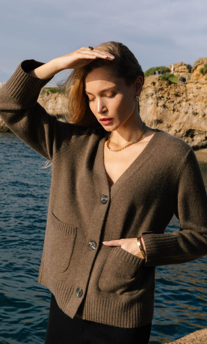 Chiara Cashmere Cardigan