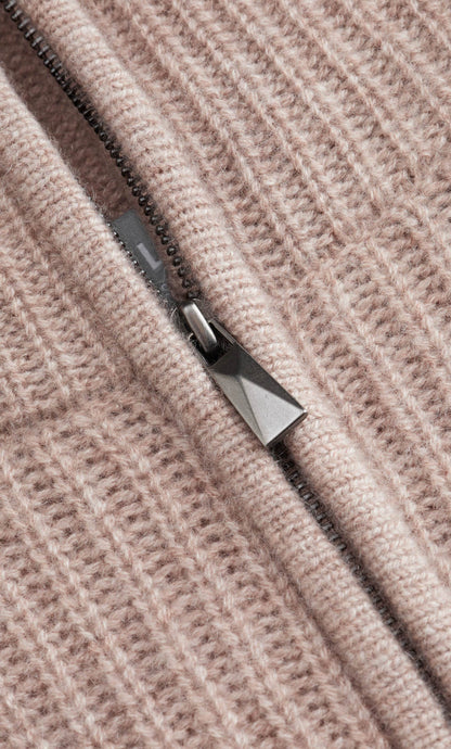 Cortina Cashmere Half-Zip Sweater