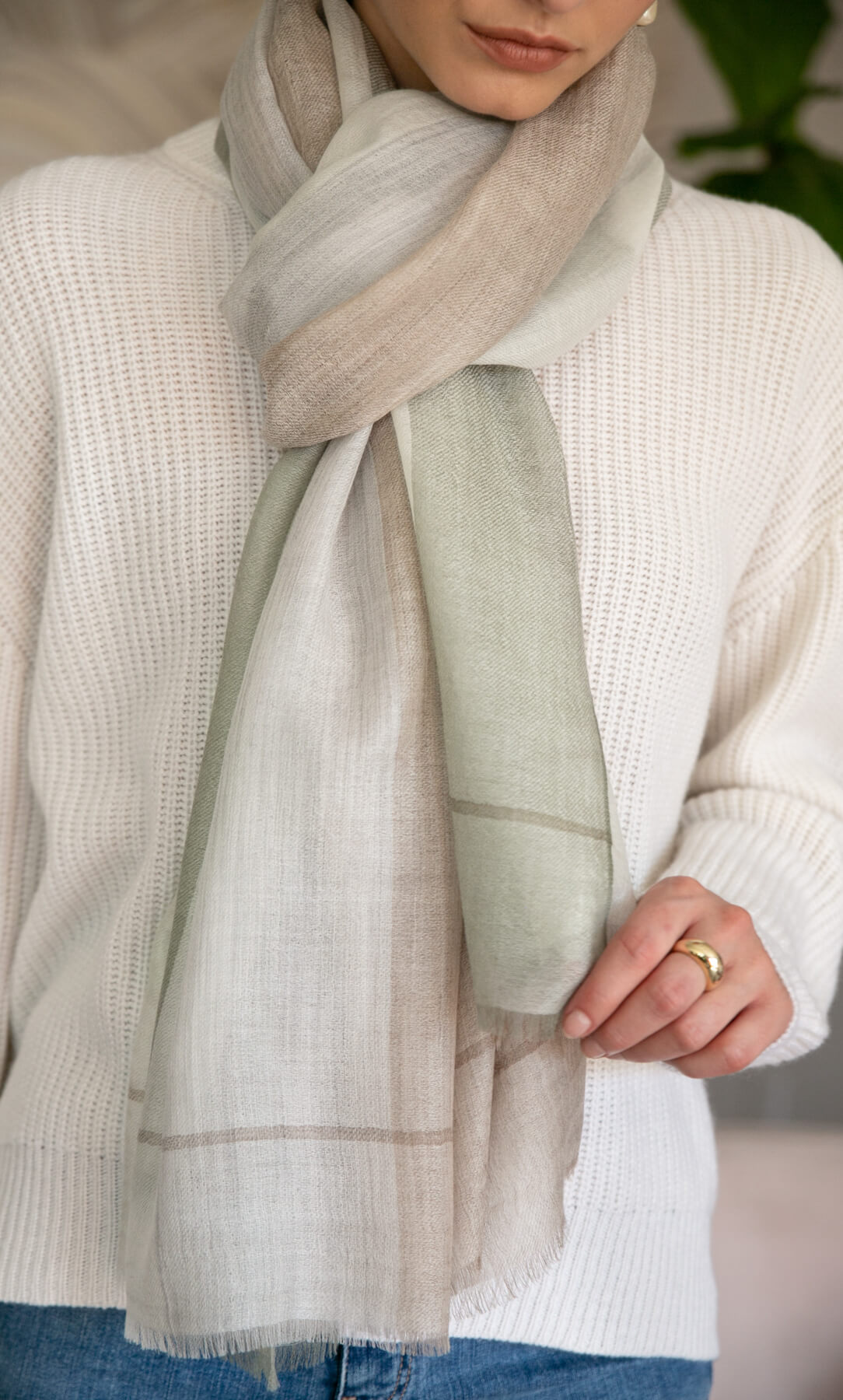 Aria Cashmere Wrap Scarf