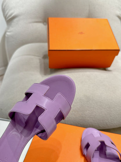 0ASIS SANDAL PURPLE CALFSKIN CLASSIC