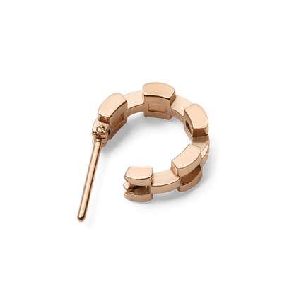 3-Link Earrings Rose Gold